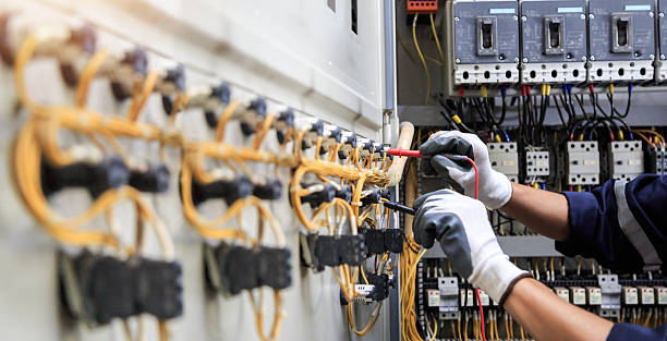 Professional Electrician technician working in Old Brookville, NY